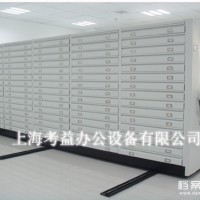 1#書畫存放柜 油畫字畫儲藏設施 書柜底圖柜廠家 2#圖紙柜 圖紙密集架定制