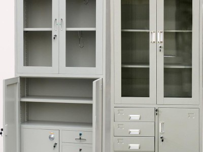 鋼制文件柜 檔案柜 玻璃對開柜 憑證柜 藥柜專業廠家定制批發