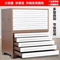 輝陽 底圖柜工程圖紙柜全鋼抽屜式0號1號定制菲林膠片底片柜帶鎖