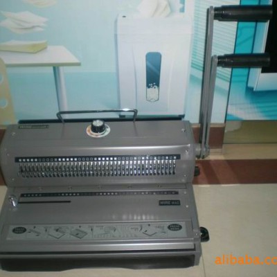 豪普HP-2006鐵圈裝訂機 圓孔雙線圈裝訂機全抽刀方孔打孔機 臺歷