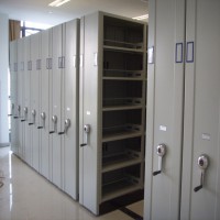 節日特惠 密集柜 檔案室防銹防腐六層拆裝式移動密集柜 可定制