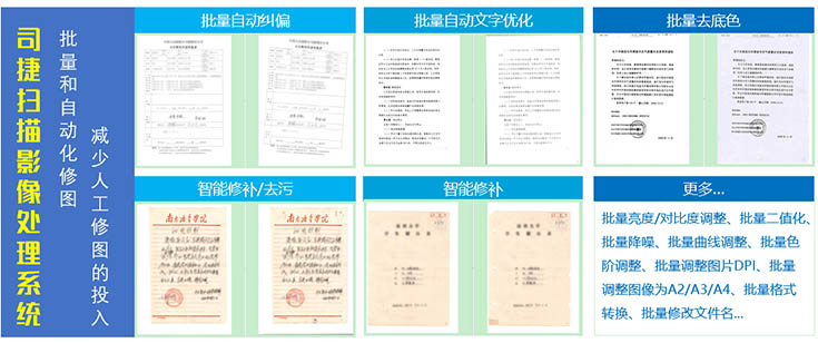 司捷掃描影像處理系統(tǒng)