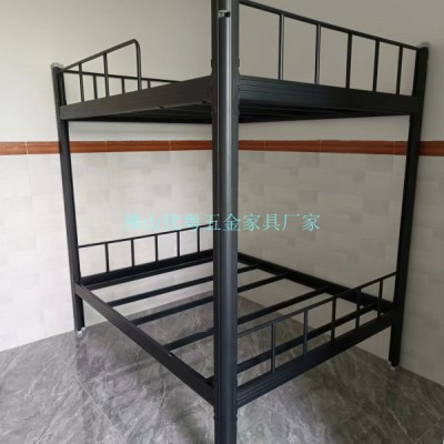 順德上下鋪子母鐵床雙層鐵床工程項目宿舍配套家具