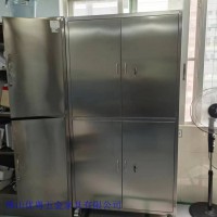 順德不銹鋼器械柜廠家制作貨柜上門安裝不銹鋼機柜